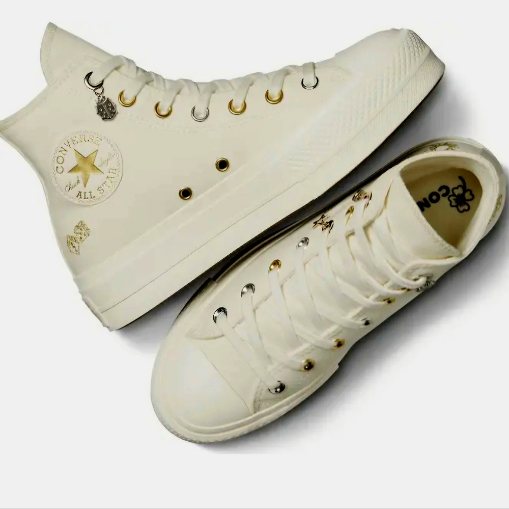 Converse Off-White High-Top Women's Sneakers